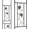 Garden Gear 2.2M Metal Arch Climbing Plant Support Archway Pergola Trellis NEW