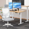 Mesh Home Office Chair Swivel Task Computer Desk Chair w/ Lumbar Support White