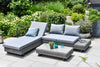Garden Rattan Corner Sofa Sun lounger Rattan Luxury Garden Set 5 Year Warranty!!
