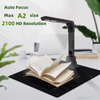 21MP Book & Document Scanner w/ OCR Auto-Flatten Deskew for Desktop/Laptop CMOS