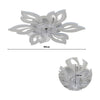 Modern Ceiling Fan with Light Dimmable Ceiling Fan Remote Control 6 Wind Speeds