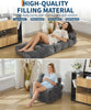 Folding Sofa Bed Sleeper Chair Convertible Single Lounger Chair with Pillow