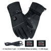 4000mAh Electric USB Heated Gloves Rechargeable Touch Screen Men Motorcycle Gear