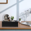 Tabletop Fountain Indoor Rockery Desktop Mountain Waterfall Ornament w/LED Decor