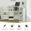 Coner Dressing Makeup Desk Computer Desk Laptop Pc Study Table Home Office