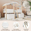 Wooden Bed Frame with 2 Large Storage Drawers 3ft Single Tree House Cabin Bed