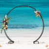 Round Hoop Balloon Arch Backdrop Flower Display Stand Frame Wedding Party Decor