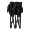 Outdoor Camping Loveseat Chair Double Seat Folding Chair Motorhome Drink Holders