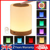 Touch Sensor Night Light LED Bedside Desk Table Lamp Dimmable USB Vbenetfhxbnlif