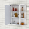 Wall-mounted Bathroom Cabinet Storage Cupboard Vanity Unit Wall Cabinet White