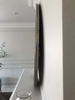 Mirror Large Round Wall Antique Vintage Silver Metal Frame Bathroom Mirror 100cm