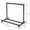 5-Way Multi Guitar Rack Stand Padded for Multiple Electric Acoustic Bass Holder