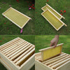 Langstroth/UK Beehive Box Wooden Bee Hive Frames Beekeeping Honey Brood Box Kit