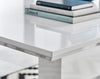 Arezzo Large Extending White High Gloss Dining Table