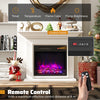 750W/1500W Fireplace Heater 20”¡± Electric Fireplace Insert-Black