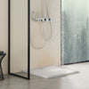 Shower Tray Enclosure Acrylic White w/Free Waste 1200x800mm 1000x800mm 900x700mm