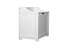 Laundry Box Wooden Bathroom Storage Basket Linen Clothes Chest Christow