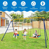 300 kg Indoor Outdoor Swing Set Garden Heavy Duty Carbon Steel Swing Frame