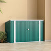 Lockable Metal Garden Wheelie Bin Storage Cabinet Bicycle Bike Shed Storage Tool