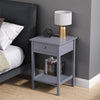 Corner Bedside Table Nightstand Coffee Tea Side End Lamp Desk Shelf Home Storage