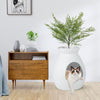 Smart Plant Cat Litter Box Electronic Odor Removal & Sterilization w/ Faux Plant