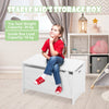 Kids Toy Box Storage Chest Play Room 2-in-1 Storage Trunk Bench w/Flip-up Lid