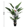180CM Large Strelitzia Flower Artificial Potted Bird of Paradise Tree Houseplant