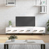 Gecheer TV Stand TV Unit Living Room Storage Furniture TV Cabinet White E2Y1