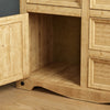 Corona Sideboard 1 Door 4 Drawer Mexican Solid Waxed Pine Furniture Storage Unit