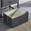 Fabric Cabinets Storage Unit Metal Frame Chest of Drawer Organiser Bedside Table