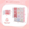12-Cube Baby Closet Portable Kids Wardrobe-Pink