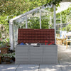 Garden Storage Sheds Chest Organiser Lockable Deck Box Outdoor Storage Box