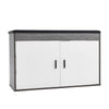 2 Doors Shoe Rack Hallway Shoe Cabinet Bench Storage Shoe Rack Unit Cushion Seat