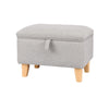 Storage Footstool Ottoman Footrest Makeup Dressing Table Stool Pouffe Seat Chair