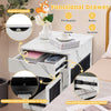 Furniture Style Dog Crate Decorative Dog Cage End Table with Wired & Wireless