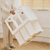 White Bedside Table 3/4/5 Drawers Cabinet Bedroom Toy Storage Nightstand Shelf