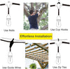 98ft Festoon Outdoor String Lights Mains Powered E27 S14 LED Bulbs Garden Light
