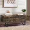 117cm Wooden Ottoman Chest Trunk Toy Blanket Box Window Seat Bench With Storage