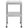 BBQ Oven Smoker with Table Galvanised Steel O4G5