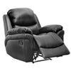 MADISON LEATHER RECLINER ARMCHAIR SOFA HOME LOUNGE CHAIR RECLINING GAMING