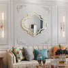 Large Gold Wall Mirror Glass Frame Living Room Hallway Modern Home Decor Display