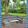 8 Seater Rattan Corner Sofa Set Outdoor Garden Furniture Cushion Coffee Table