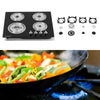 Portable Caravan Kitchen Camper Van 4 Burner Gas Hob LPG Stove Camping Cooker
