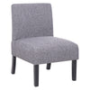 Small Wingback Oyster Armchair Scallop Shell Dining Chair Lounge Occasional Sofa