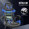 Massage Gaming Chairs with Lumbar Support Ergonomic Gamer Chair Home PC Computer