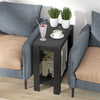 FATIVO Small Wood Side End Table Slim Coffee Table Modern Occasional Furniture