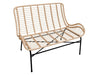 Garden Set MANOLI – Sofa, Chairs & Coffee Table – Rattan Effect & Cushions