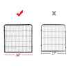 Pet Dog Pen 6 Panel Foldable Cat Puppy Playpen Indoor/Outdoor Enclosure Run Cage