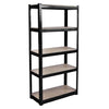 5 Tier Metal Storage Shelving Shelves Racking Unit Tools Garage Garden Shop Shed