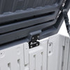 Garden Outside Double Bin Tools Shed Lockable Resin Storage Box Sheds 130x75cm